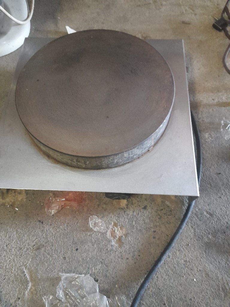 Crêpière electrique  ou chaufe plat pro, Enlèvement, Utilisé