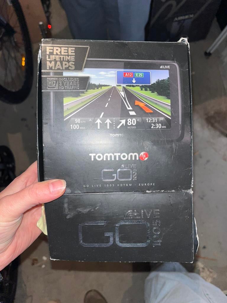 Tom tom navigatie, Ophalen