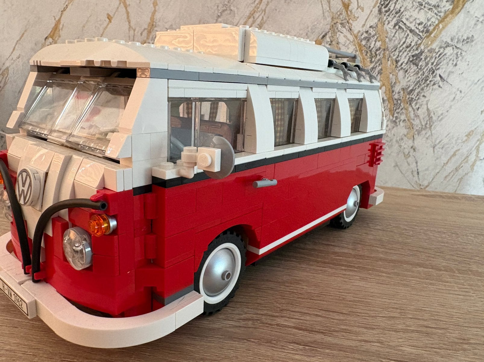 Lego 10220 Volkswagen T1 camper, Kinderen en Baby's, Ophalen of Verzenden, Zo goed als nieuw, Complete set, Lego