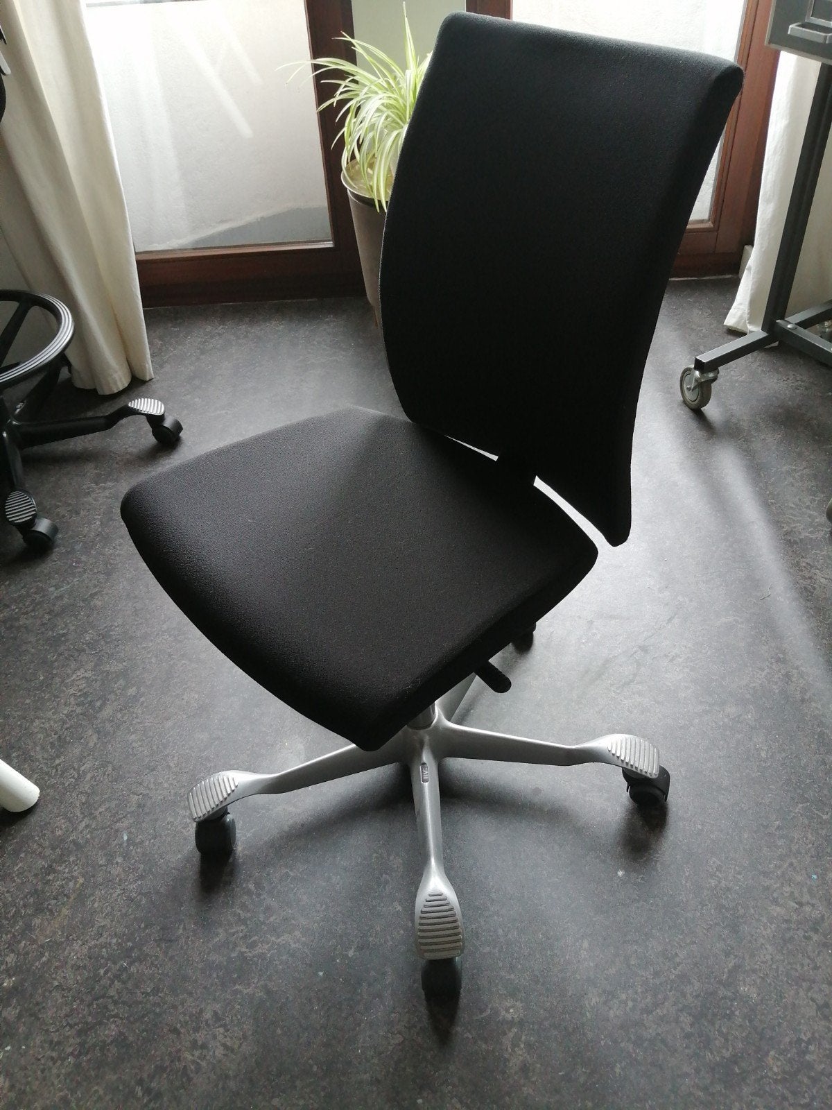 Hag design bureaustoel., Ophalen, Zwart, Bureaustoel