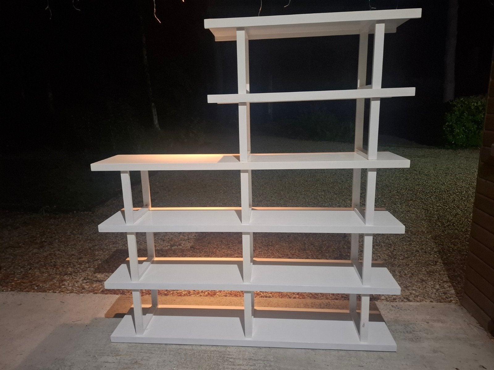 étagère modulaire, démontable 185 x 38 , h: 200cm, Enlèvement, Utilisé