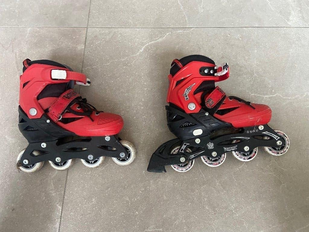 Rolschaatsen, Sport en Fitness, Ophalen, Gebruikt, Kinderen, Inline skates 4 wielen