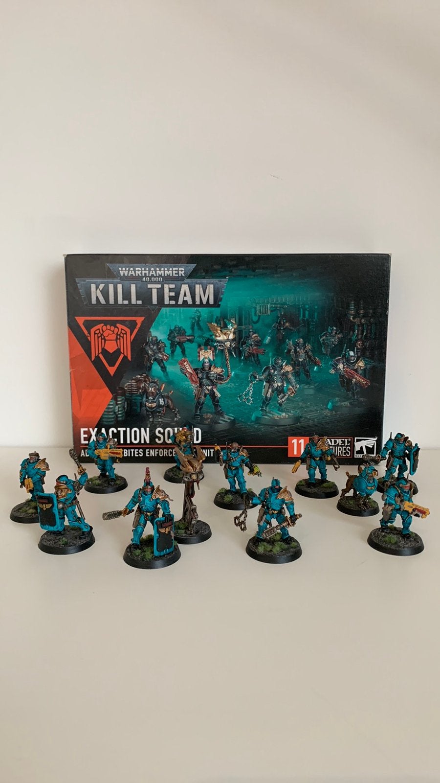 Warhammer Kill team Exaction squad, Hobby & Loisirs créatifs, Wargaming, Comme neuf, Warhammer 40000, Peint, Enlèvement ou Envoi