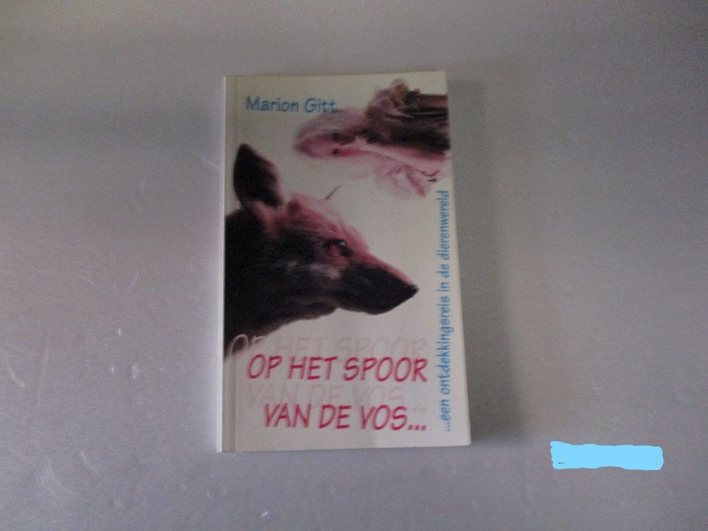 boek op het spoor van de vos, Enlèvement ou Envoi, Comme neuf