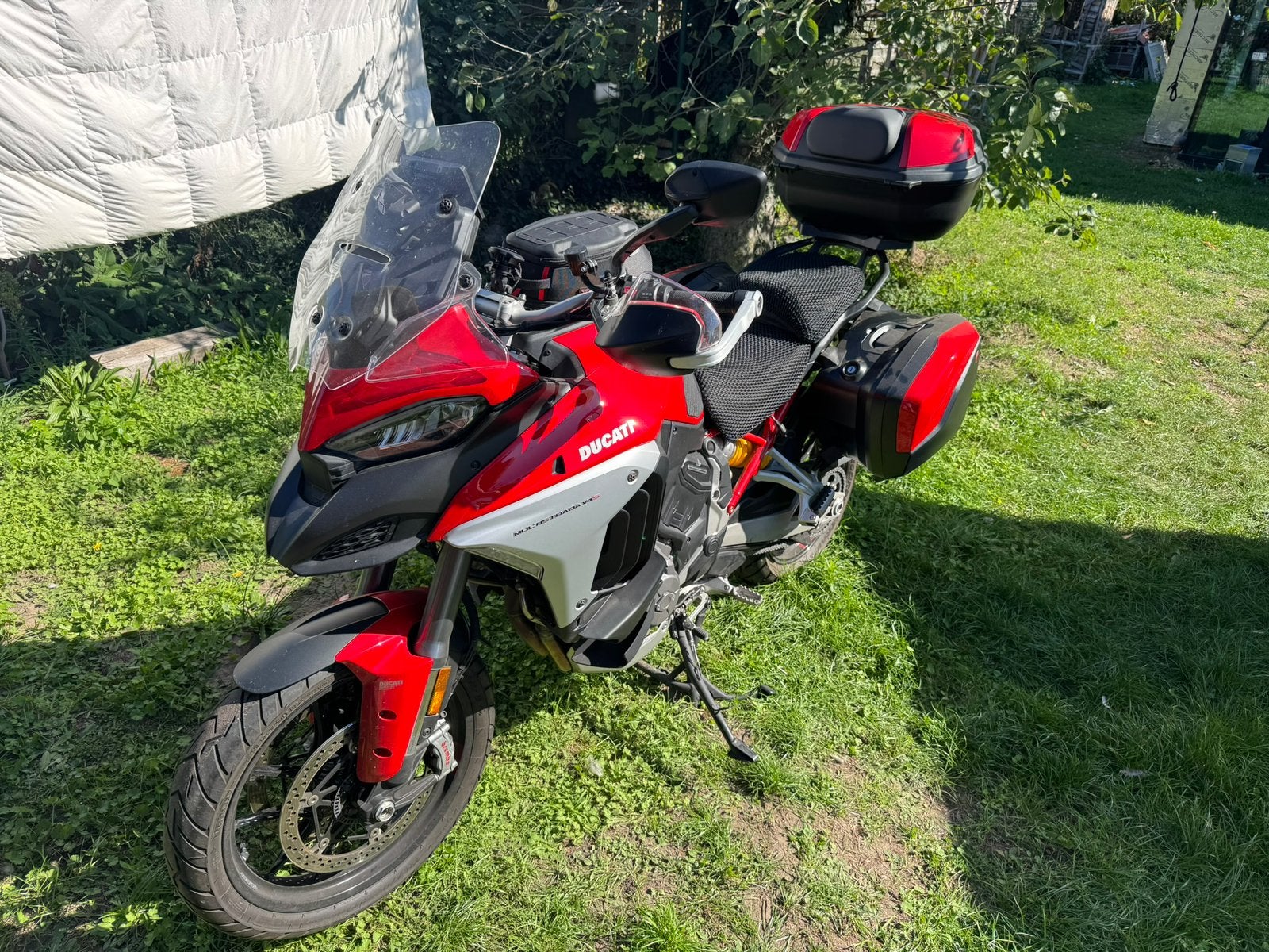 Ducati multistrada v4s, Motoren, Ophalen