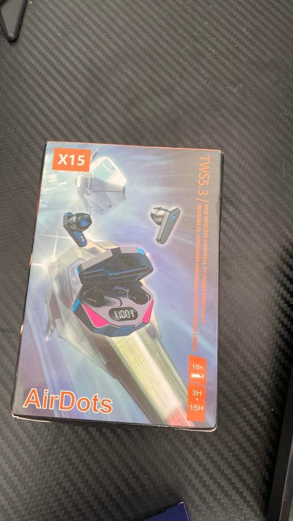 X15 Gaming AirDots - Bluetooth 5.3 - Draadloze Oordopjes, Neuf, Autres marques, Enlèvement ou Envoi, Bluetooth