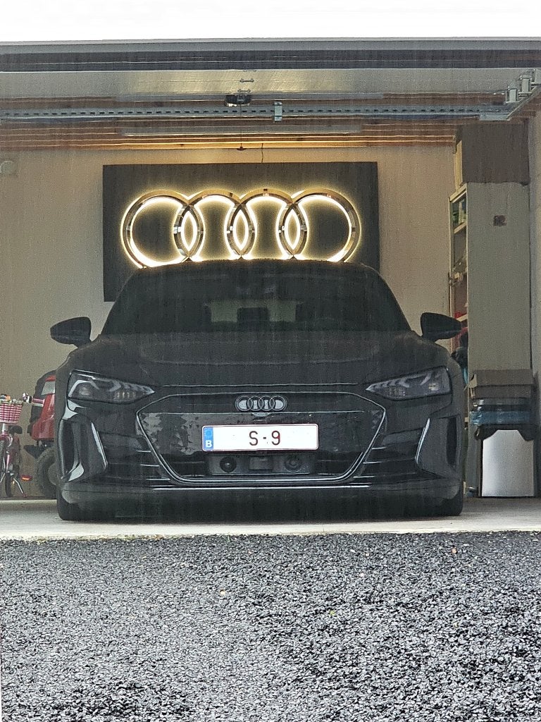 Panneau lumineux Audi, Collections, Enlèvement, Comme neuf, Panneau publicitaire