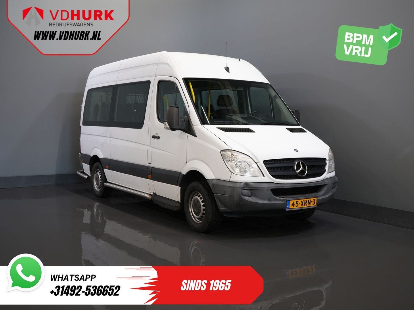 Mercedes-Benz Sprinter 313 2.2 CDI L2H2 €9.378 Incl. BTW BPM, Auto's, Bestelwagens en Lichte vracht, 207 g/km, Airconditioning