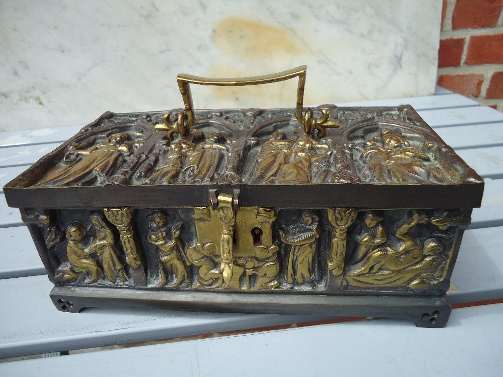 kistje koper kerk, Ophalen of Verzenden, Koper
