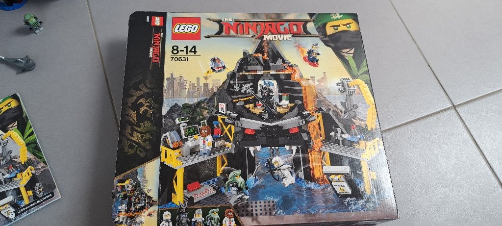 lego 70631 ninjago Garmadon's vulkaanbasis, Lego, Ophalen of Verzenden, Zo goed als nieuw, Ninjago