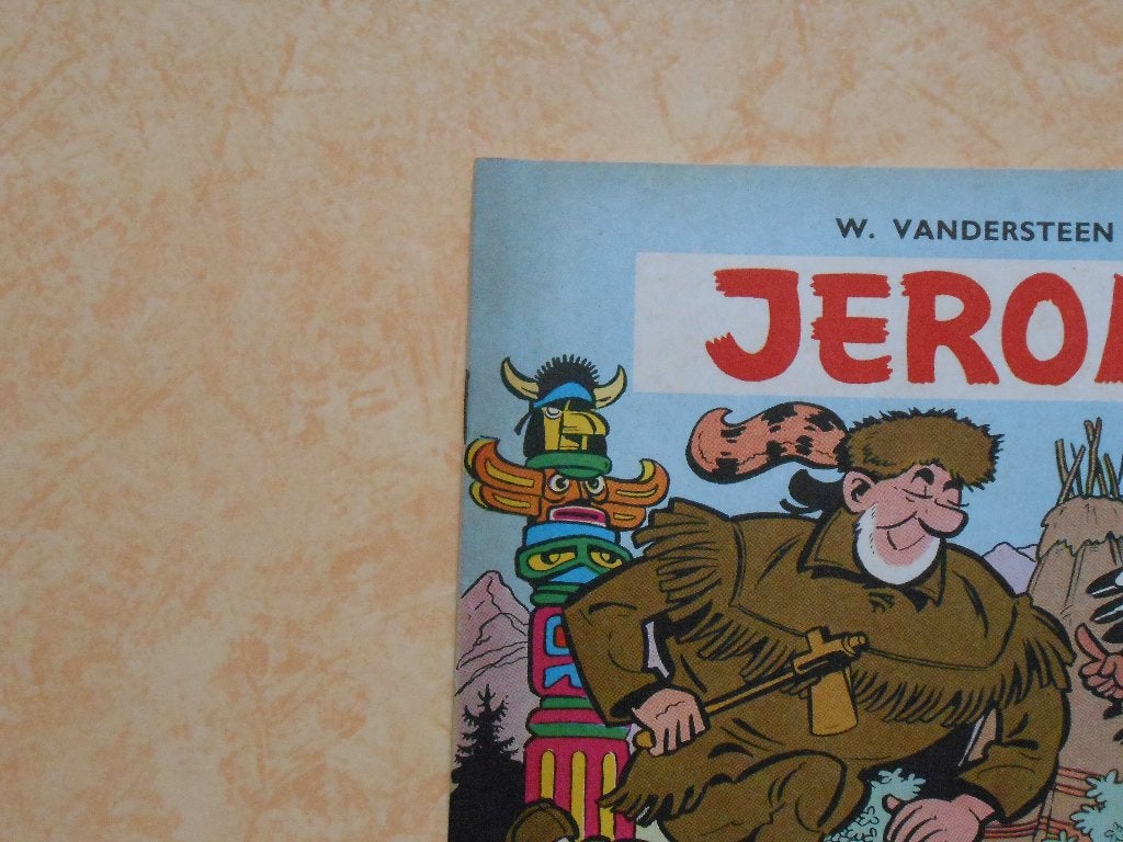 Jerom 4 De gouden tomahawk 1963 1ste druk, Enlèvement ou Envoi, Willy Vandersteen, Une BD, Comme neuf