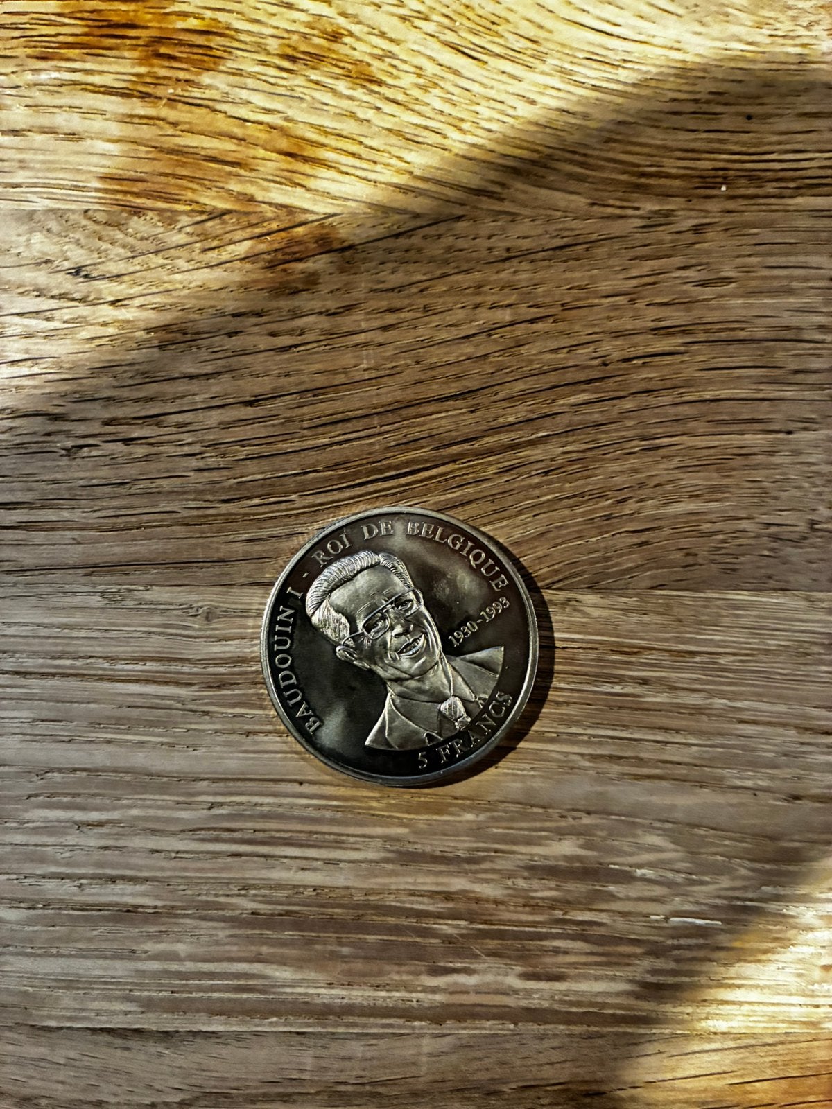 5 Francs Congo 2000 – Koning Boudewijn, Enlèvement ou Envoi