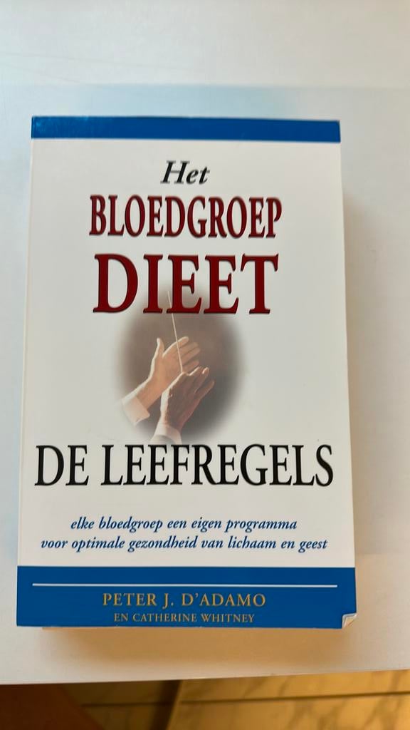het bloedgroep dieet / P. J. D’adamo, Boeken, Ophalen of Verzenden, Gelezen
