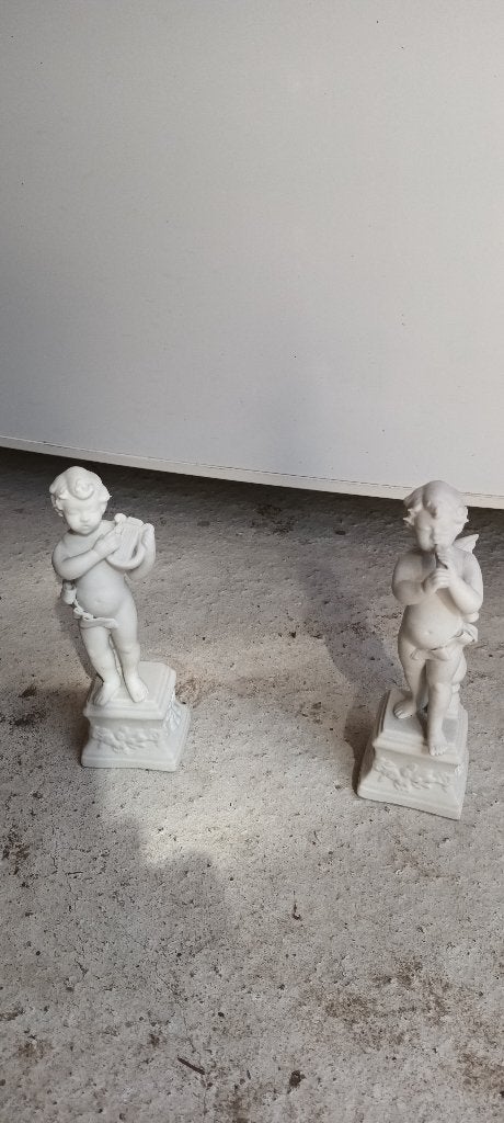 2 muzikale engeltjes, Antiek en Kunst, Ophalen