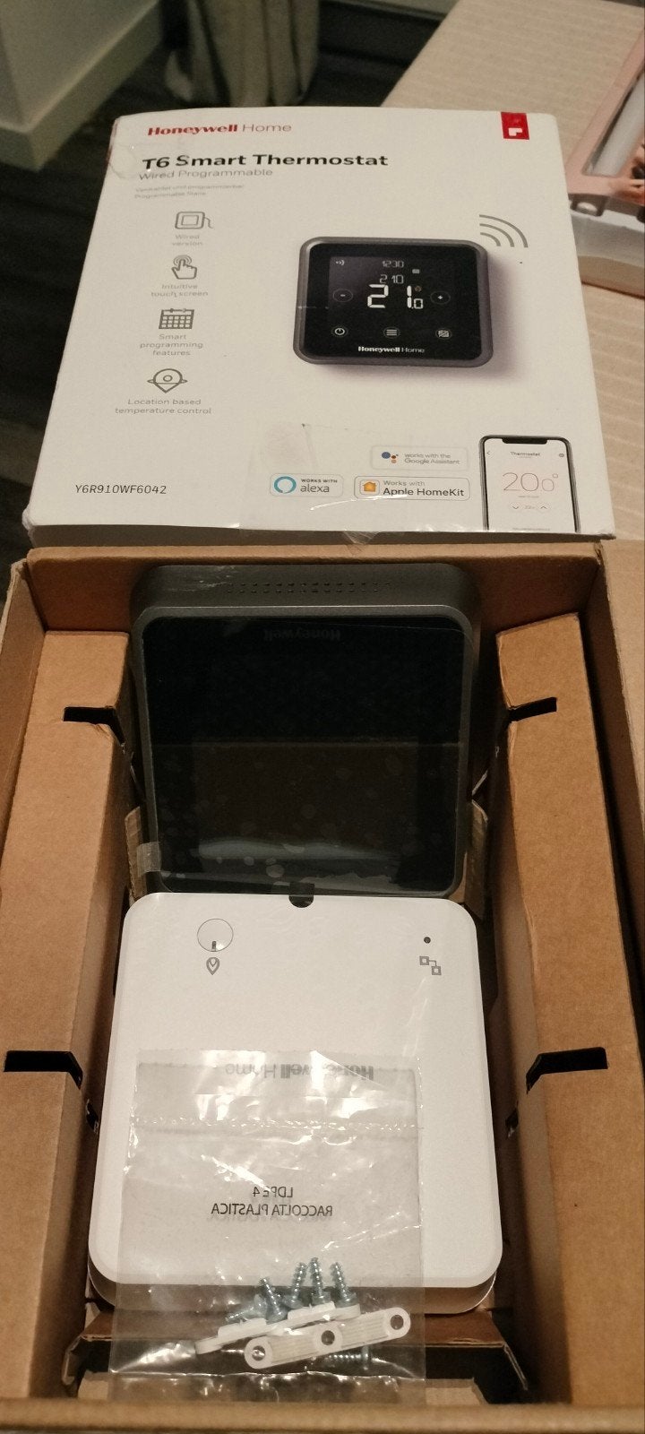 Honeywell T6 Smart Thermostaat, Ophalen, Gebruikt