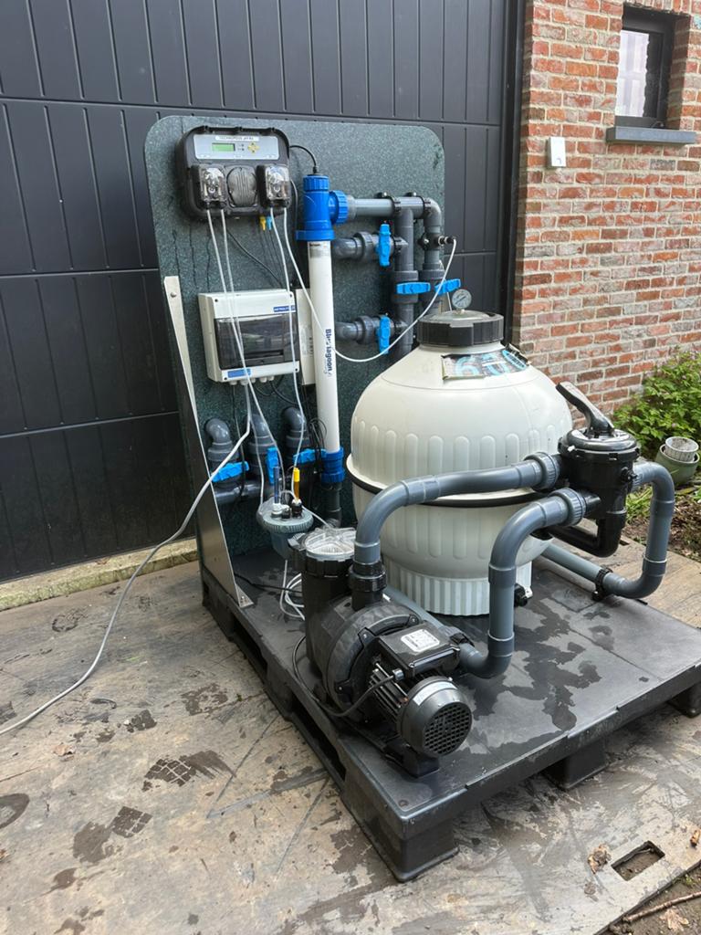 Zwembad pomp, Ophalen, Gebruikt
