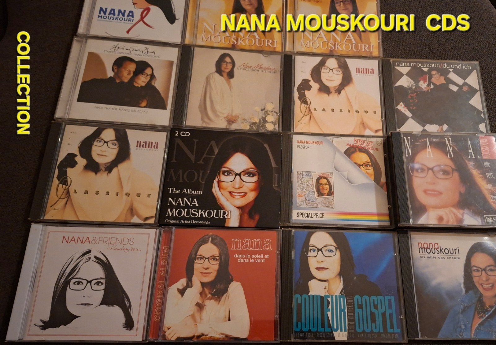 LOT CDS NANA MOUSKOURI, Cd's en Dvd's, Cd's | Wereldmuziek, Boxset, Speciale editie, Traditioneel en Volksmuziek, Ophalen of Verzenden