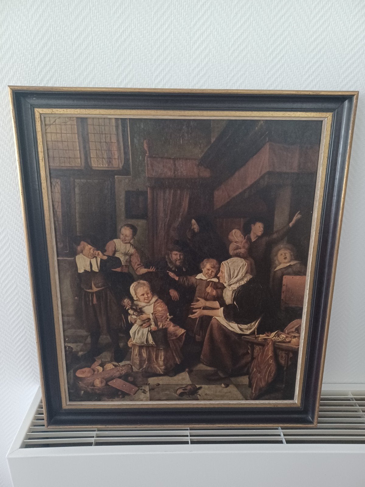 Olieverfschilderij het sint-nikolaasfeest: Jan Steen, Enlèvement