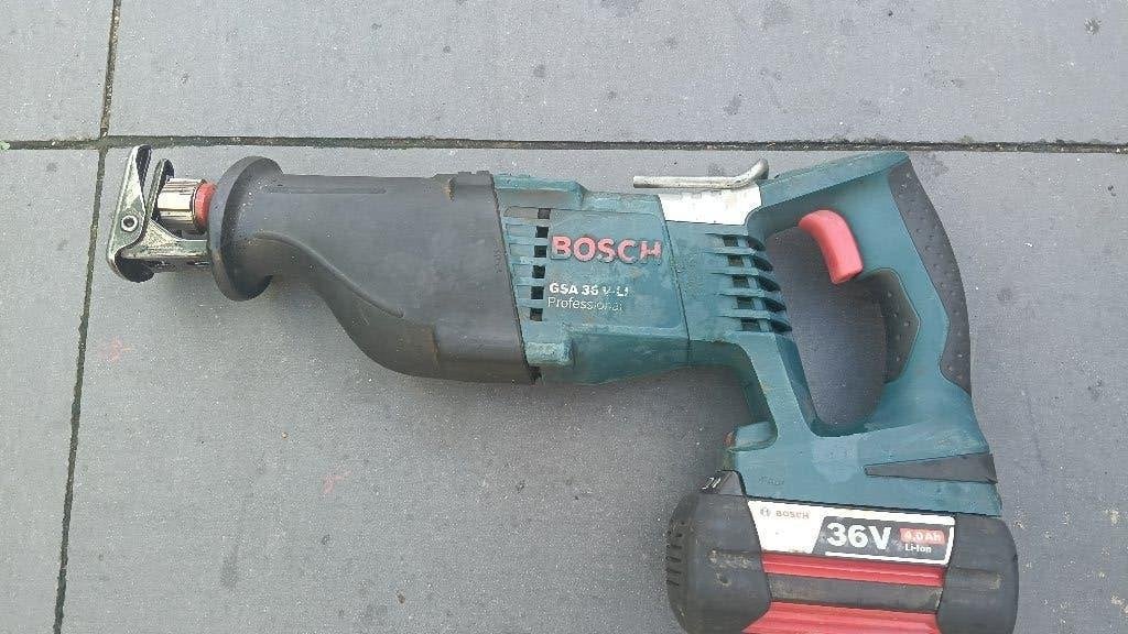 Bosch GSA 36 V-LI Professional, Bricolage & Construction, Enlèvement ou Envoi, 1200 watts ou plus, 70 mm ou plus, Comme neuf