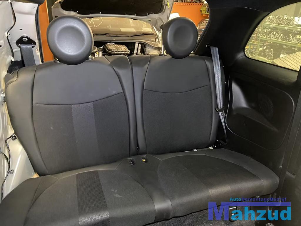 FIAT 500 Zwart half leer achterbank 2007+, Stellantis Europe S.p.A., Info@stellantis.com, Utilisé, Corso Giovanni Agnelli 200
10135  Turin, IT