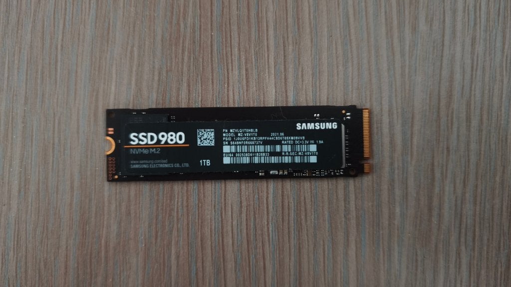 Samsung 980 1TB SSD NVME, Enlèvement ou Envoi, SSD