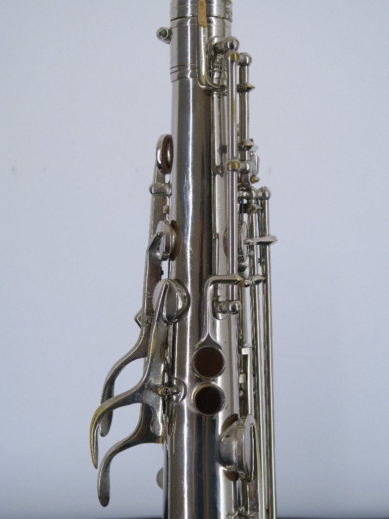 AKUSTIK Sächs Klingenthal VEB Tenorsaxofoon, Overige typen, Ophalen of Verzenden, Zo goed als nieuw, Met koffer