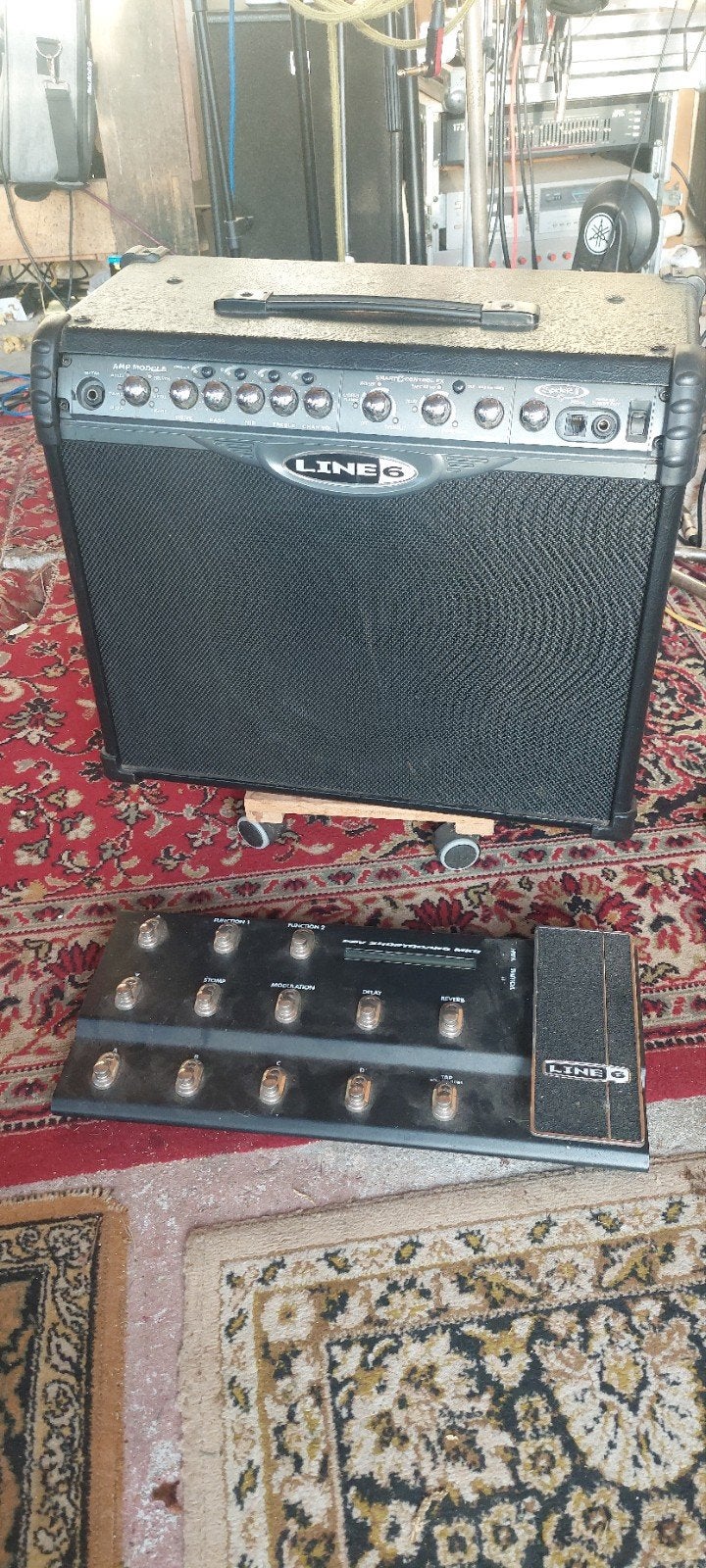 line 6 spider2 +footswitch, Ophalen