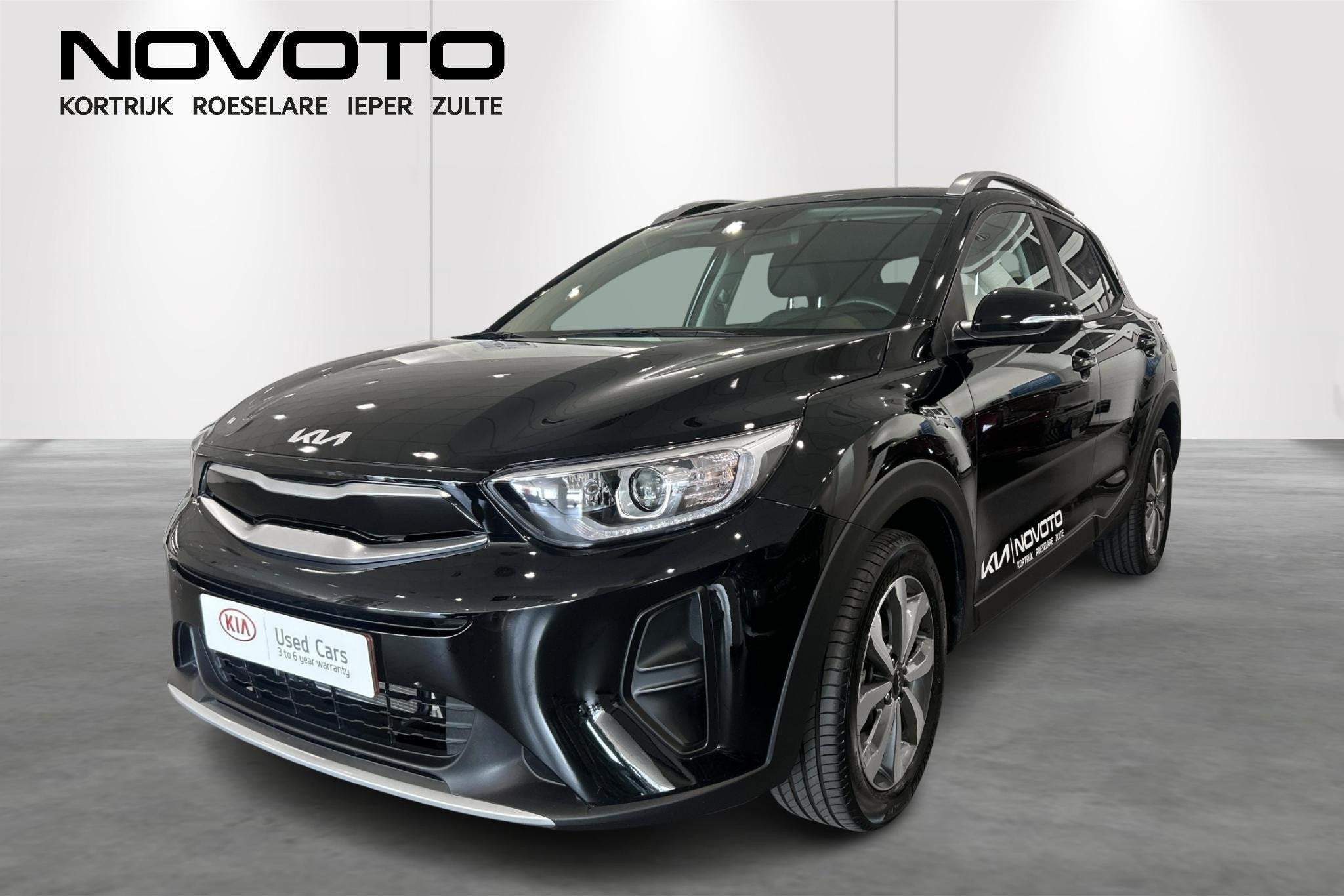 KIA Stonic 1.0 T 100 Style Edition, Auto's, Kia, Voorwielaandrijving, Automatische klimaatregeling, Zwart, 5 deurs