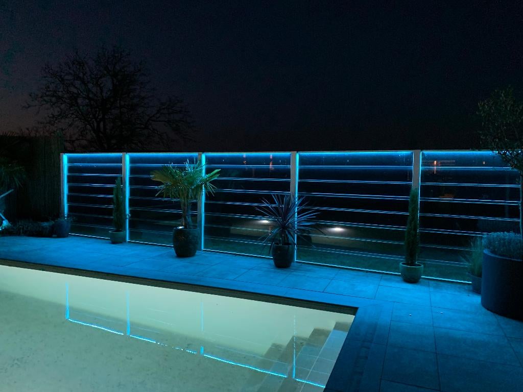 Glazen schermen met LED licht, Ophalen of Verzenden, Nieuw, Overige typen