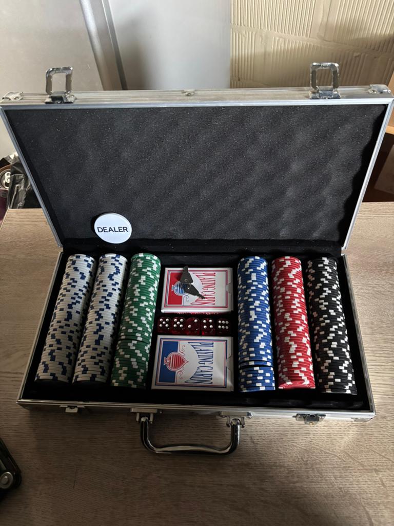 Set de poker, Enlèvement, Comme neuf