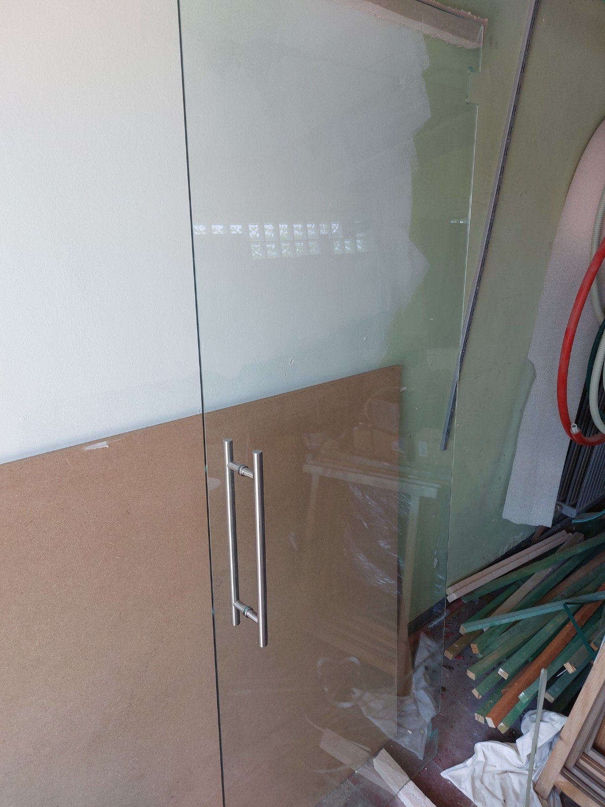 Glazen binnendeur 78cm x 201cm, Ophalen