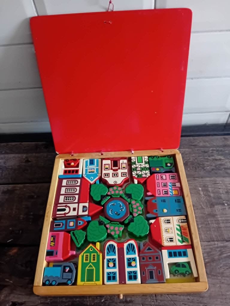 Vintage houten speelgoed, Ophalen of Verzenden, Gebruikt, Overige typen