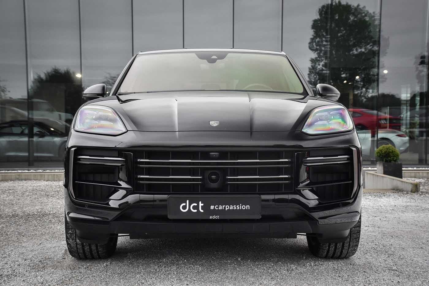 Porsche Cayenne Coupé Turbo Hybrid PDCC RearAxle Massage, Auto's, Automaat, Cayenne, Zwart, Leder