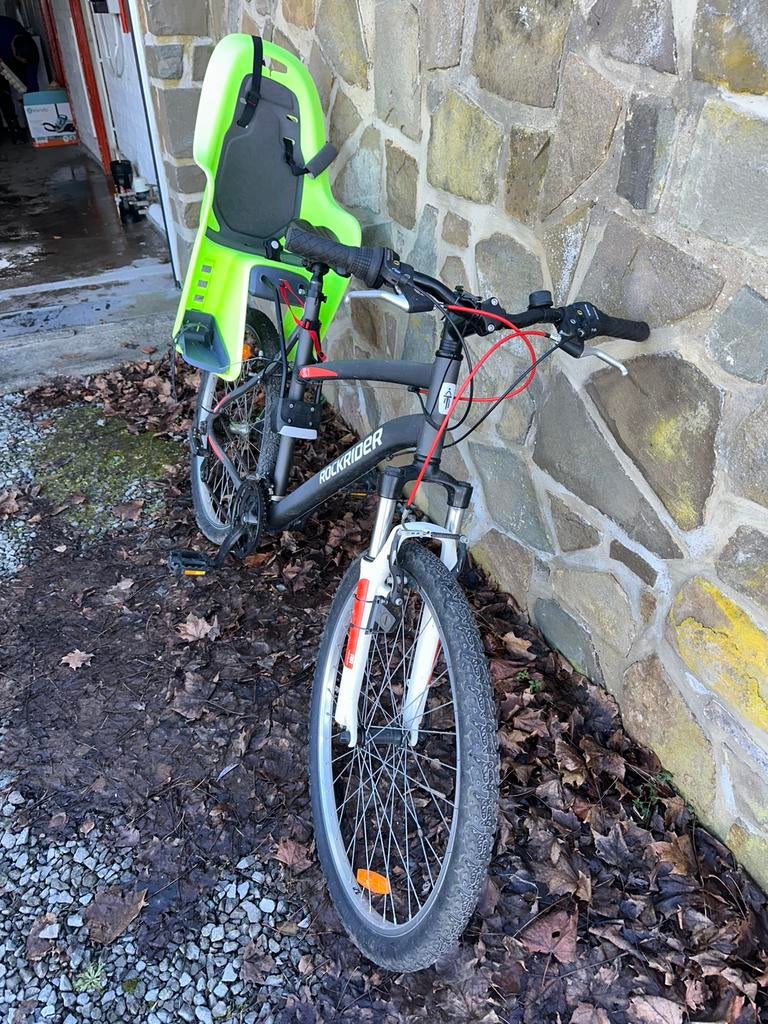 Vélo Rockrider avec siege enfant, Vélos & Vélomoteurs, Enlèvement ou Envoi, Utilisé