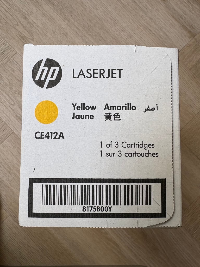 Nouveau toner original HP CE412A jaune (HP 305A) sac fermé, Enlèvement ou Envoi, Neuf, Toner, HP ORIGINAL