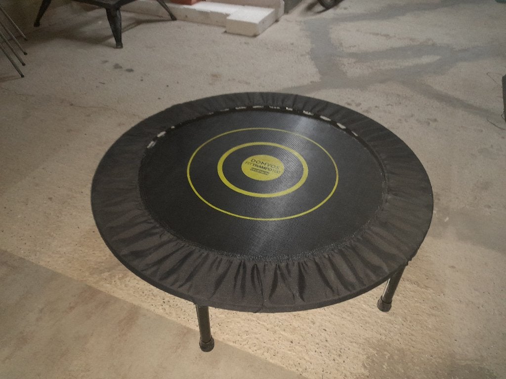 Domyos Fittrampo 100 fitnesstrampoline, Sport en Fitness, Fitnessmaterialen, Gebruikt, Overige typen, Benen, Buik, Rug, Ophalen