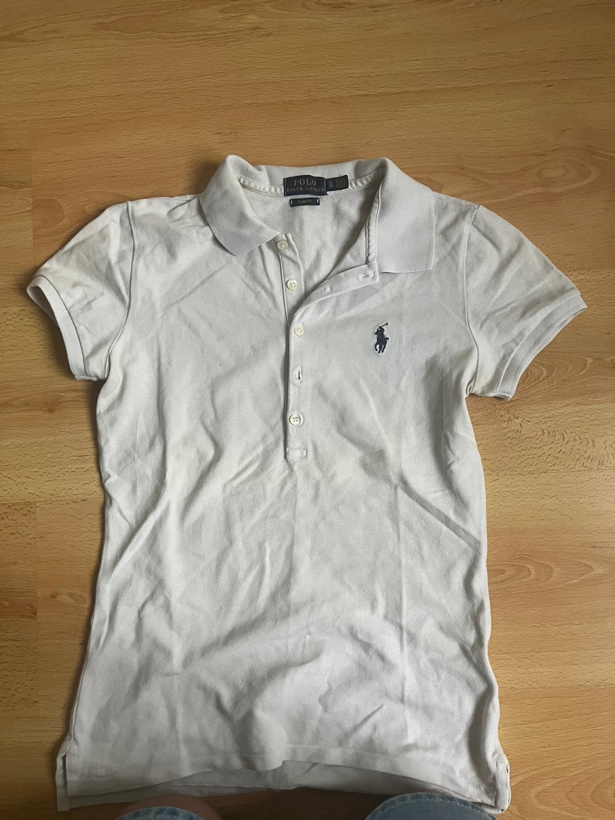 Polo ralph lauren, Kleding | Heren, Polo's, Ophalen of Verzenden, Gedragen, Maat 46 (S) of kleiner, Wit