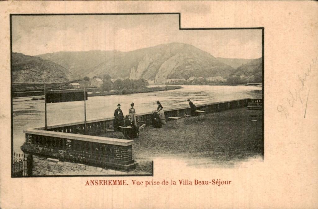Anseremme - Villa Beau Séjour, Verzamelen, Postkaarten | België, Gelopen, Ophalen of Verzenden