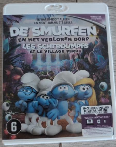 Blu-ray De Smurfen en het Verloren Dorp, Ophalen of Verzenden, Zo goed als nieuw