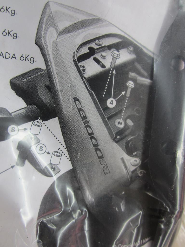 Honda cb 1000 r reserveonderdeel topkoffer, Ophalen, Nieuw