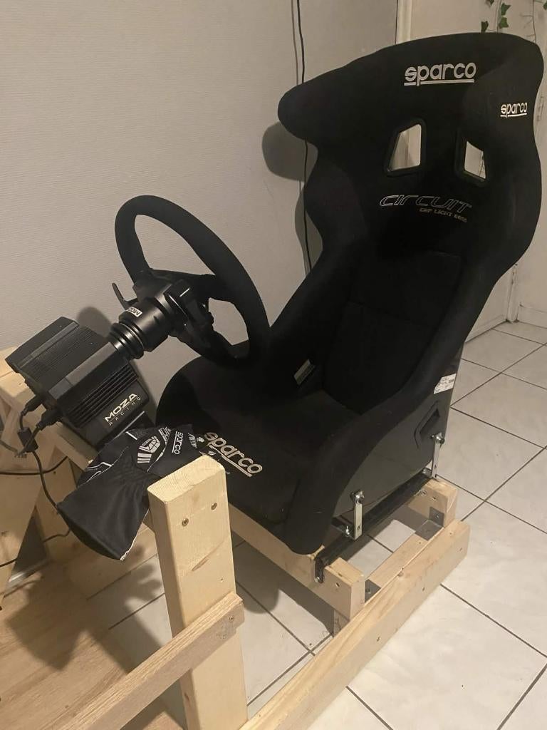 Complete simrace setup, Consoles de jeu & Jeux vidéo, Jeux | PC, Comme neuf, Enlèvement