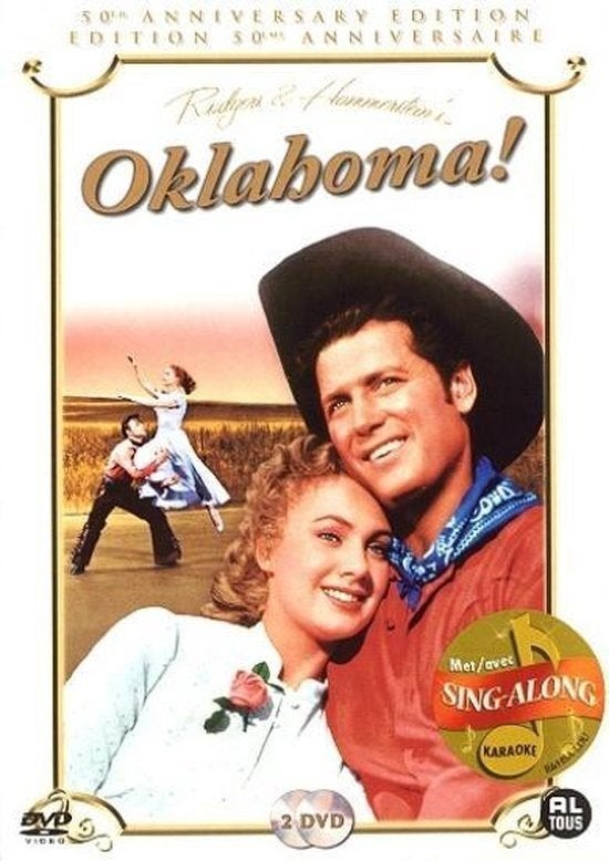 Oklahoma met Gordon MacRae, Shirley Jones, Rod Steiger., CD & DVD, DVD | Classiques, Comédie musicale, Enlèvement ou Envoi, Anglais