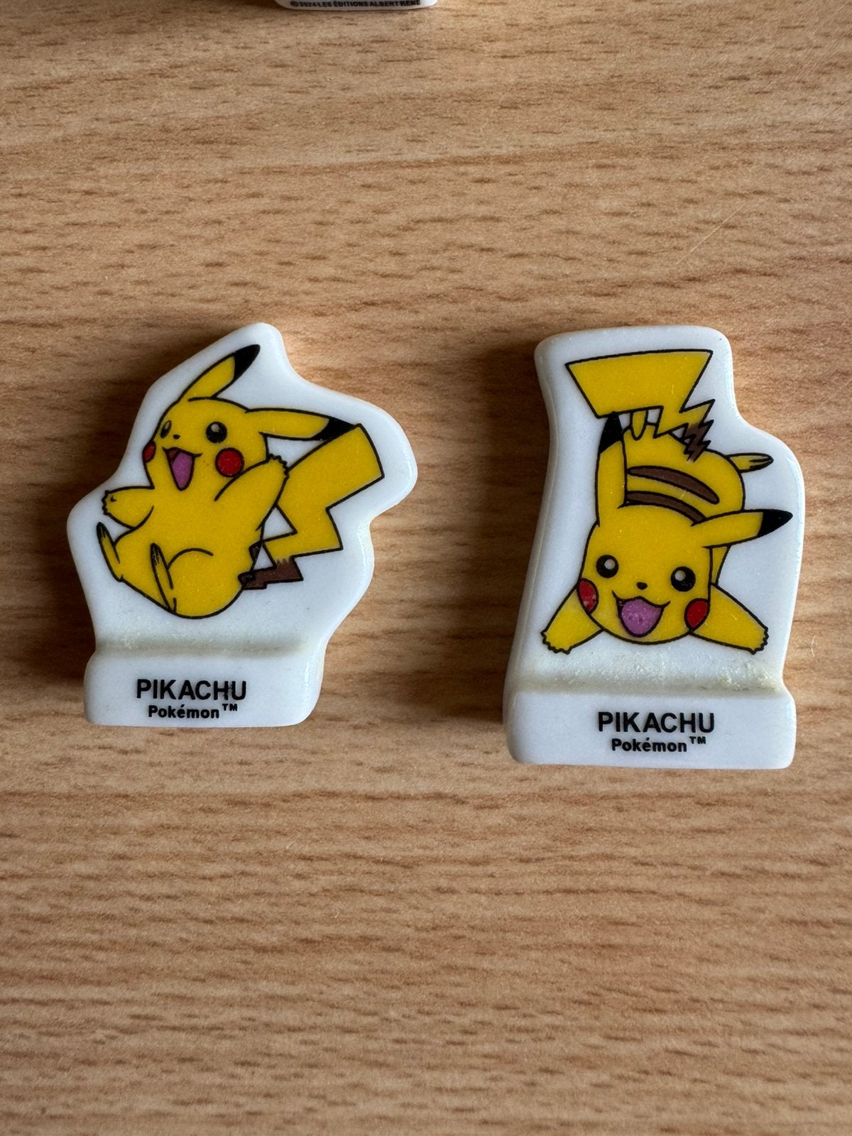 Lot de deux fèves Pokemon Pikachu, Collections, Enlèvement, Neuf