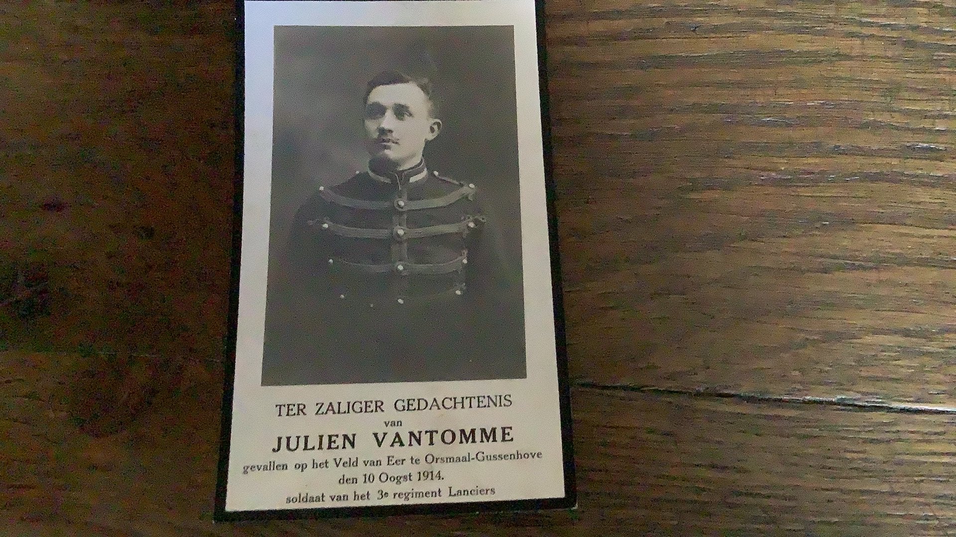 Oorlogsslachtoffer 1914Orsmaal, Verzamelen, Ophalen of Verzenden