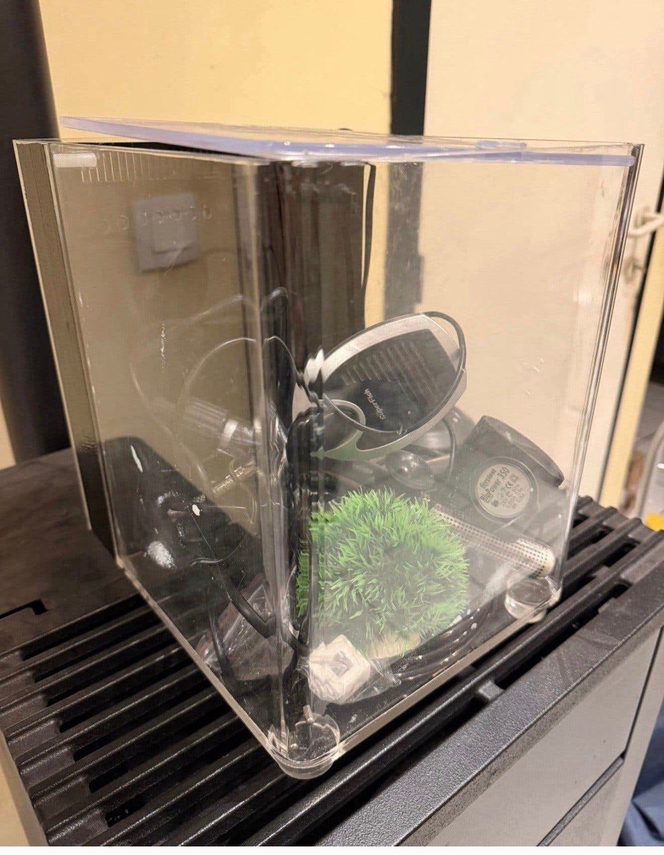 Kleine aquarium  nooit gebruikt geweest, Dieren en Toebehoren, Ophalen, Zo goed als nieuw