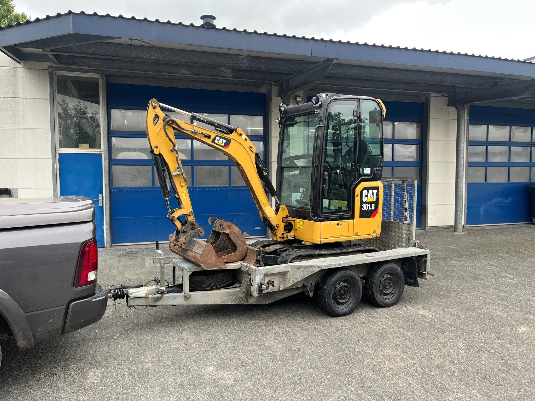 Caterpillar Cat 301.8 NextGen Minigraver incl aanhanger, Zakelijke goederen, Caterpillar, Nvt, NL, Graafmachine