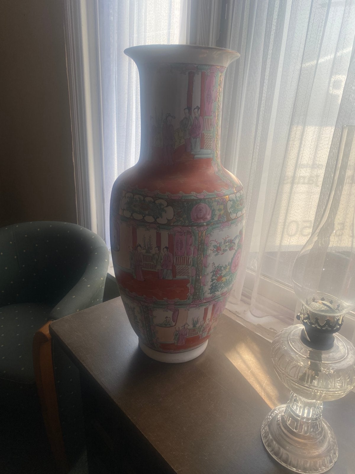 Antieke Chinese Vaas volledig ., Antiek en Kunst, Ophalen