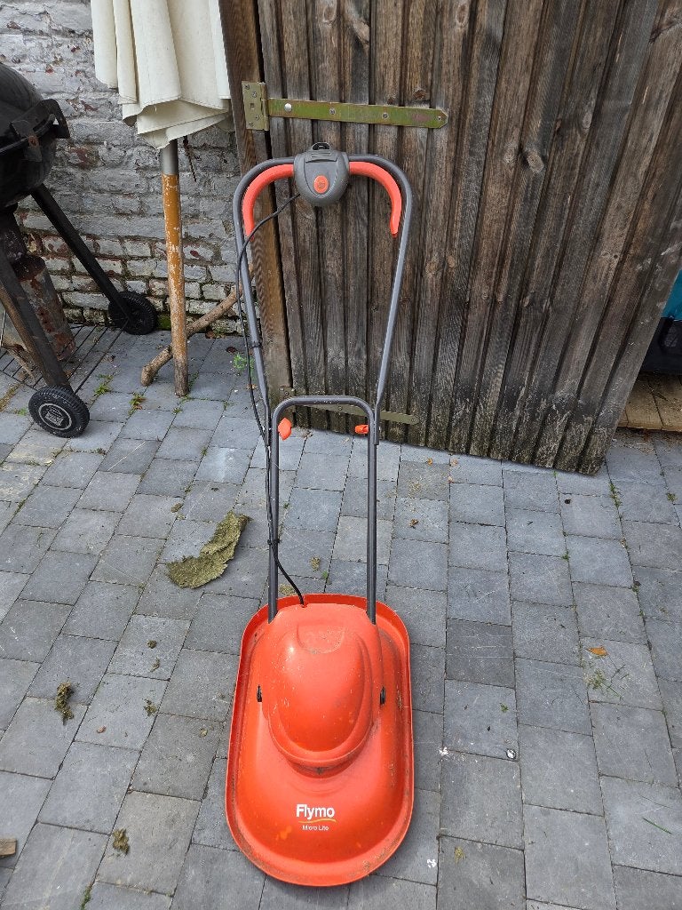 Tondeuse Flymo, Démarrage électrique, Enlèvement, Utilisé, Tondeuse sur coussin d'air