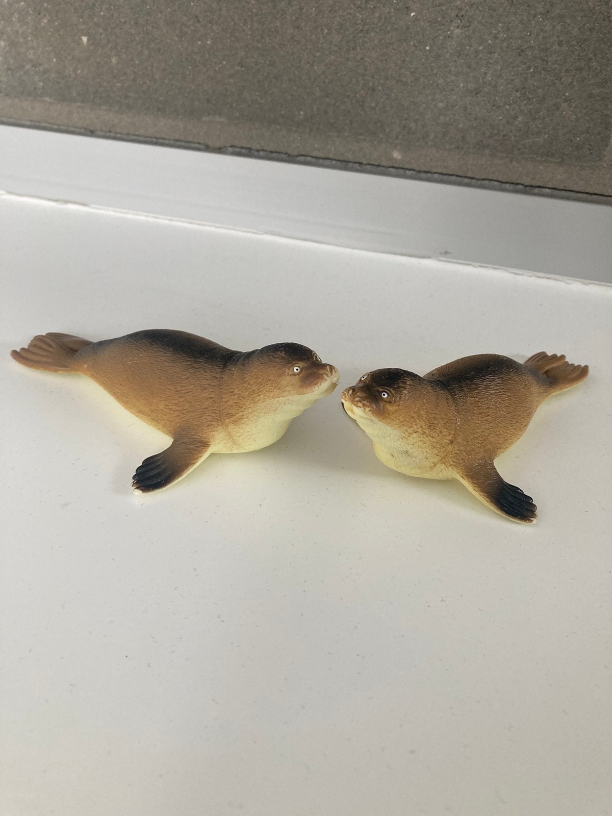 Zeehond plastic dieren speelgoed prijs per stuk, Ophalen of Verzenden