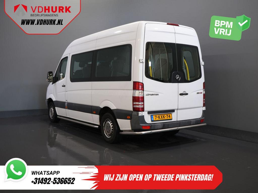Mercedes-Benz Sprinter 313 2.2 CDI Aut. L2H2 €8.772,- Incl., Auto's, Automaat, 213 g/km, Airconditioning, Wit